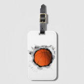 Basketball Gear Bagagelabel (Voorkant (verticaal))