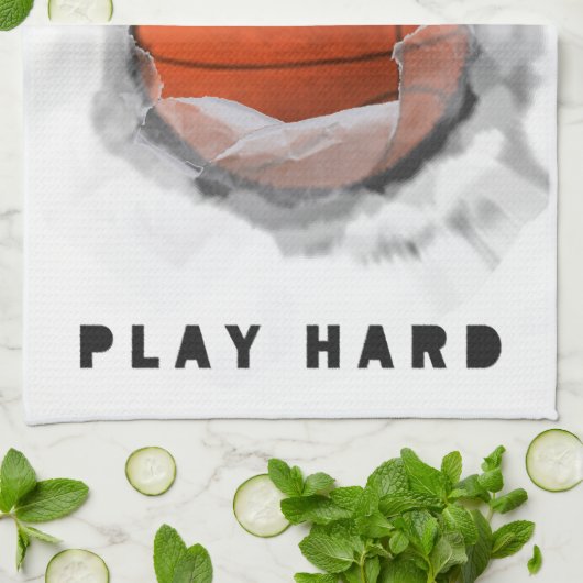 Basketball Gear Theedoek (Gevouwen)