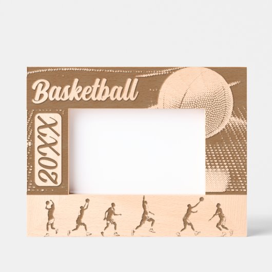 Basketball Gegraveerde Lijstjes (Voorkant)