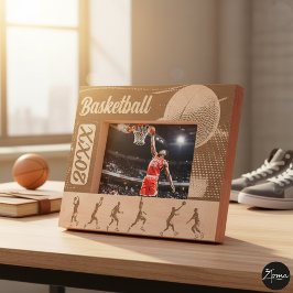 Basketball Gegraveerde Lijstjes