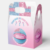 Basketball Gender onthulling Bedankdoosjes (Geopend)