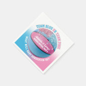 Basketball Gender onthulling Servet (Hoek)