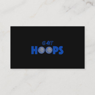 Basketball Get Hoops Visitekaartje