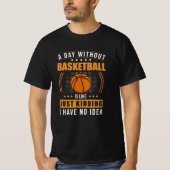 Basketball Gezegde Funny T-shirt (Voorkant)
