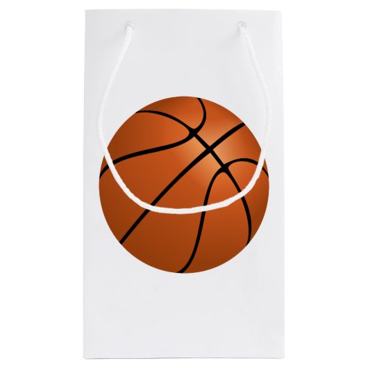 Basketball Gift Bag Klein Cadeauzakje (Achterkant)