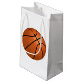 Basketball Gift Bag Klein Cadeauzakje (Achterkant Gekanteld)