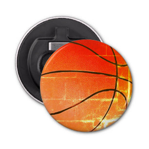 Basketball Gift Button Flesopener