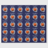 Basketball Gift Cadeaupapier (Vlak)