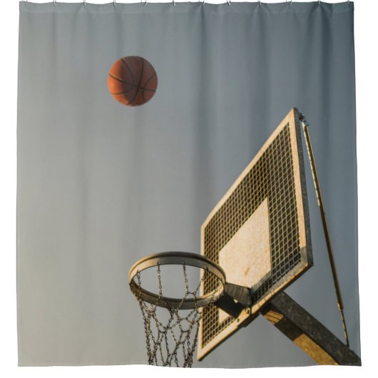 Basketball Gift Douchegordijn (Voorkant)
