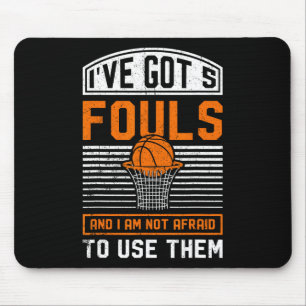 Basketball Gift for Coach Mannen Youth Baller Play Muismat