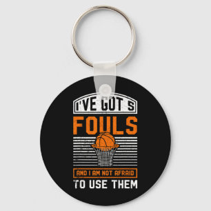 Basketball Gift for Coach Mannen Youth Baller Play Sleutelhanger