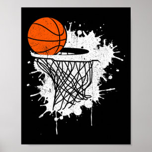 Basketball Gift for Coach Player Boys Girls Man Poster