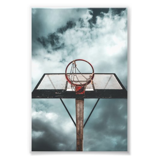 Basketball Gift Foto Afdruk (Voorkant)
