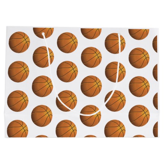 "Basketball" Gift Groot Cadeauzakje (Achterkant)