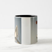  Basketball Gift Tweekleurige Koffiemok (Center)