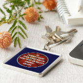 Basketball Giften voor jongens, meisjes of hoge na Sleutelhanger (Zijkant)