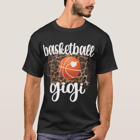 Basketball Gigi Gigi van een Basketball Playe T-shirt (Voorkant)