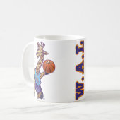 Basketball Giraffe Mokken (Voorkant links)