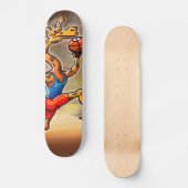 Basketball Giraffe Skateboard (Voorkant)