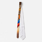 Basketball Giraffe Stropdas (Achterkant)