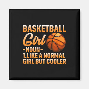 Basketball Girl Definition Basket Ball Sport Magneet