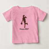 Basketball Girl Future MVP Romper (Voorkant)