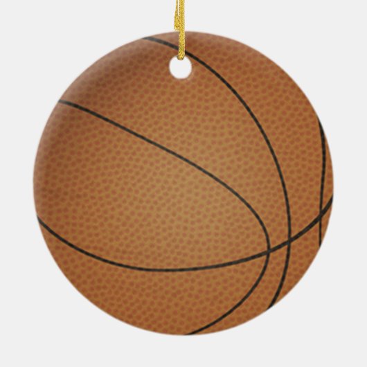 Basketball Girl Ornament (Achterkant)