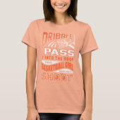 Basketball Girl T-shirt (Voorkant)