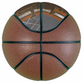 Basketball Girl Woman Custom Personaliseren Basketbal (Rechts)