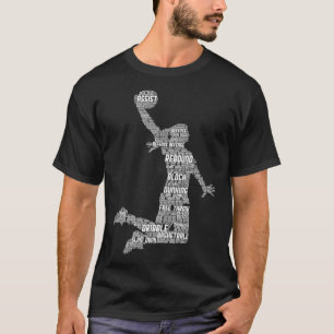 Basketball Girl Women Kinder Girls T-shirt
