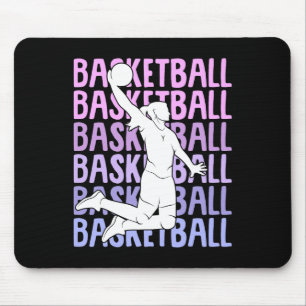 Basketball Girl Women Kinder Muismat