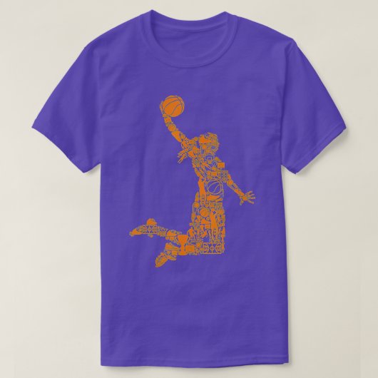 Basketball Girl Women Kinder T-shirt (Design voorkant)