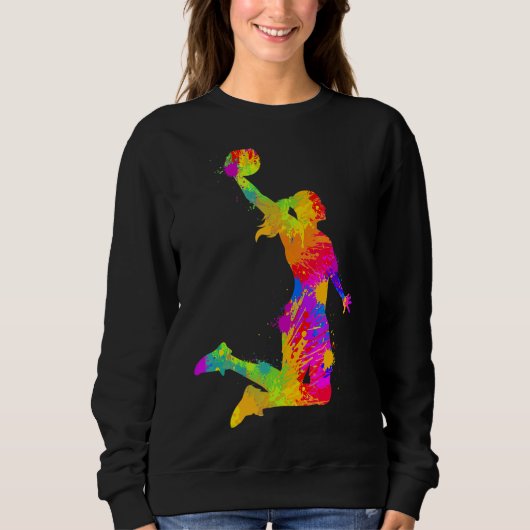 Basketball Girls Trui (Voorkant)