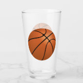 Basketball Glas (Achterkant)