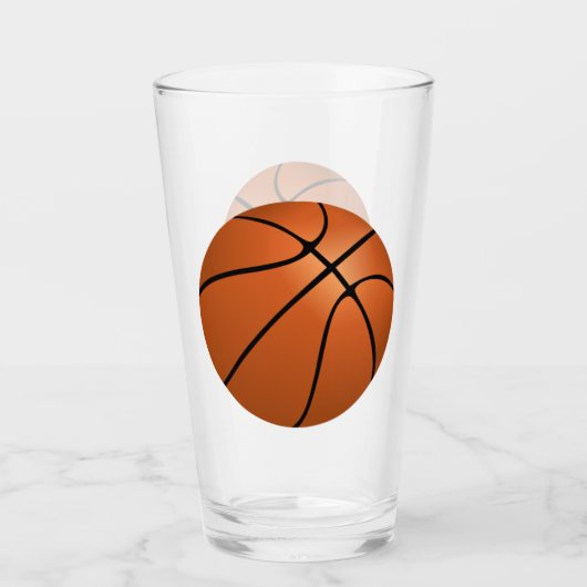 Basketball Glas (Voorkant)