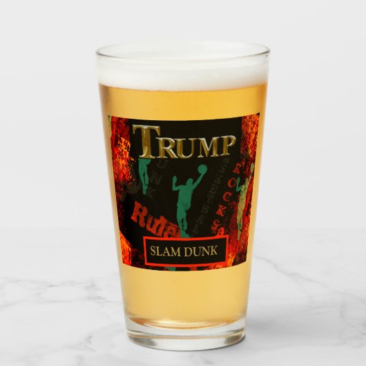 Basketball Glas (Voorkant gevuld)