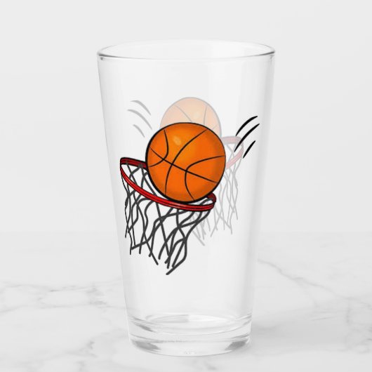 Basketball Glas (Voorkant)