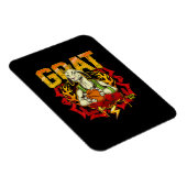 Basketball Goat Gift Magneet (Rechterzijde)
