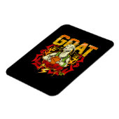 Basketball Goat Gift Magneet (Linkerzijde)