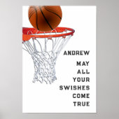 Basketball Good Luck Poster (Voorkant)