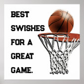 Basketball Good Luck Poster (Voorkant)