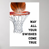 Basketball Good Luck Poster (Voorkant)