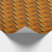 Basketball goot het af cadeaupapier (Hoek)