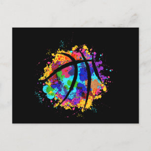  Basketball Grafisch Design Cool Basketball Briefkaart