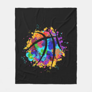 Basketball Grafisch Design Cool Basketball Fleece Deken