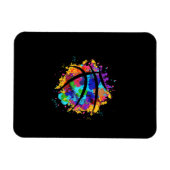 Basketball Grafisch Design Cool Basketball Magneet (Horizontaal)