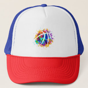 Basketball Grafisch Design Cool Basketball Trucker Pet