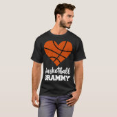 Basketball Grammy Funny Basketball Player Grammy T-shirt (Voorkant volledig)