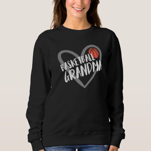 Basketball Grandma Heart  Trui (Voorkant)