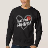 Basketball Grandma Heart Trui (Voorkant)
